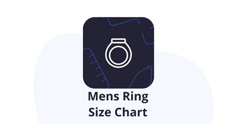 Mens Ring Size Chart