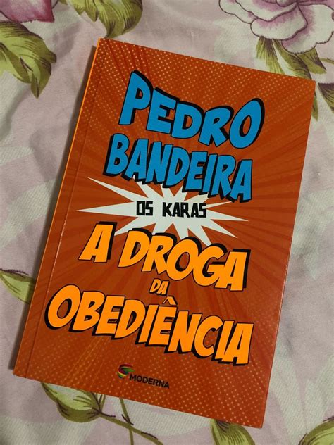 Livro a Droga da Obediência Pedro Bandeira Ótimo Estado Algumas