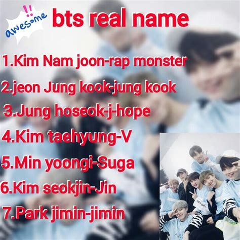 BTS full name | Bts members real names, Bts members names, Awkward photos