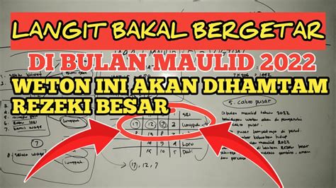 Weton Ini Akan Dihantam Rezeki Besar Diawal Bulan Maulid Tahun