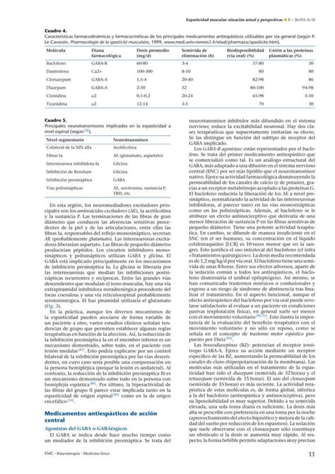 Espasticidad muscular situación actual y perspectivas PDF