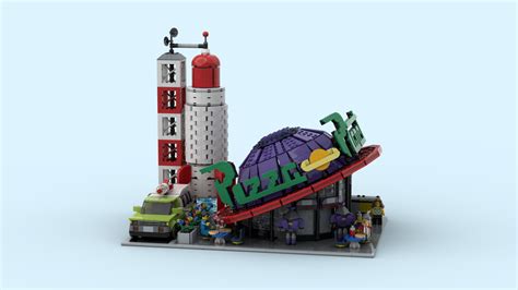 LEGO MOC Pizza Planet Modular Building by lego_modular_building ...