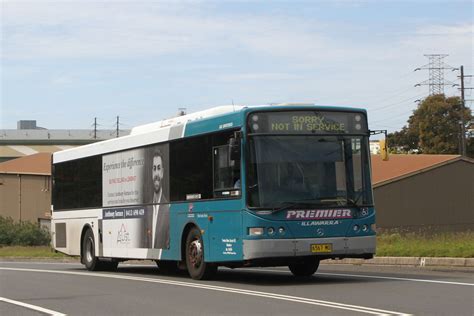 Premier Illawarra Liveried Bus 6567MO Between Runs Along Flinders