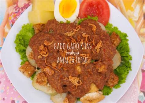 Resep Gado Gado Khas Surabaya Oleh Dapur Amalia Irene Cookpad