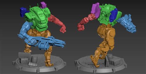 Artstation Bt 7274 3d Printable 75mm Resources