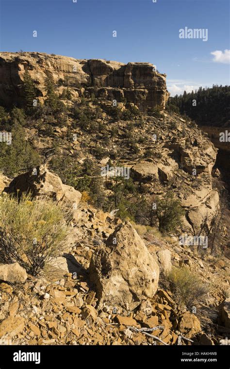 Colorado, Ute Mountain Tribal Park, landscape Stock Photo - Alamy