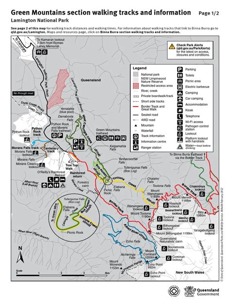 Lamington Green Mts Map | PDF | Hygiene | Sanitation