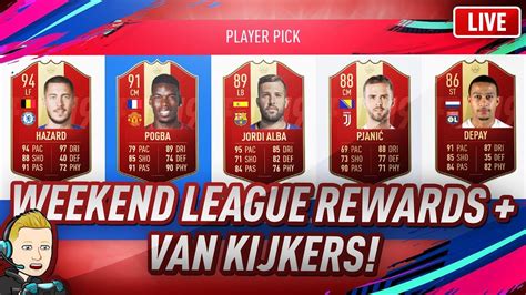 Live Fifa Weekend League Rewards Van Kijkers We Hebben Een Icon