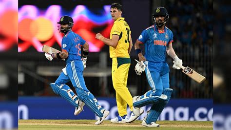 India Vs Australia Highlights World Cup 2023 Kl Rahul Virat Kohlis