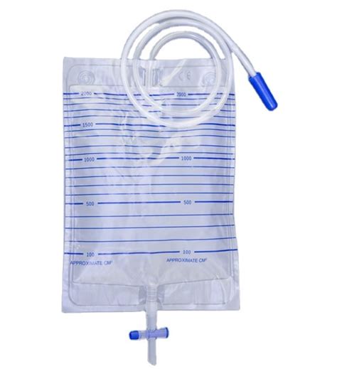 CE Approved 2000ml Medical Adult PVC Economic Drainage Collection