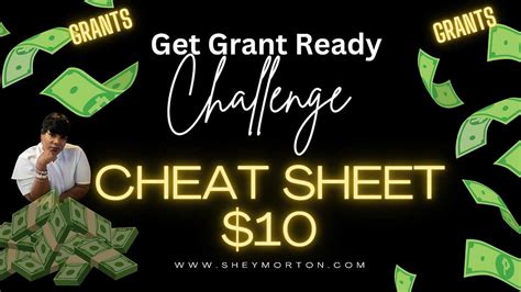 Get Grant Ready Cheat Sheet Business 911