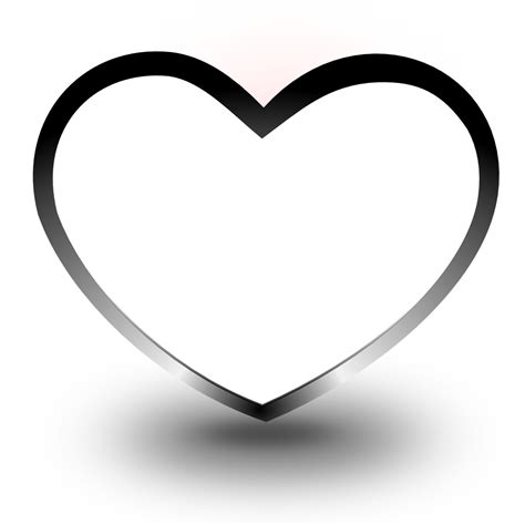 Free Black And White Heart Images Download Free Black And White Heart