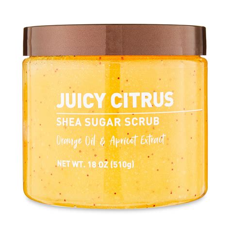 Equate Shea Sugar Scrub Juicy Citrus 18oz