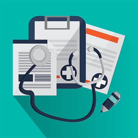 Medical Record Clip Art, Vector Images & Illustrations - iStock