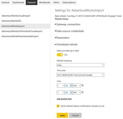 How To Refresh Data In Power Bi Service Printable Online