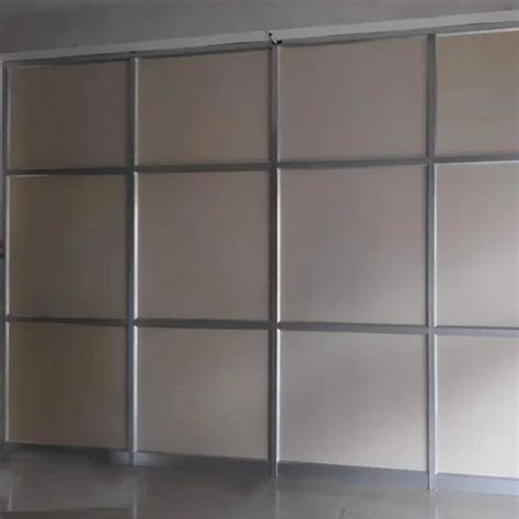 Silver Aluminium Office Partition At Rs Sq Ft In Bhilai Id