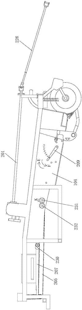 输送装置及使用该装置的根茎类作物收获机的制作方法