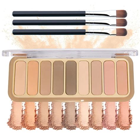 Amazon Colors Matte Eyeshadow Palette Nude Matte Smokey