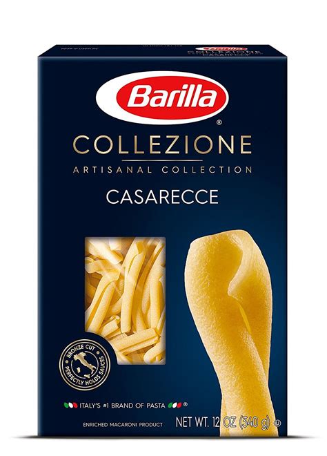 Barilla Collezione Pasta Casarecce 12 Ounce Pack Of 12 Learn