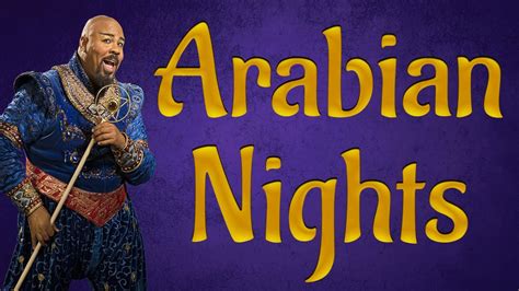 Arabian Nights Backing Track Karaoke Instrumental Aladdin Broadway