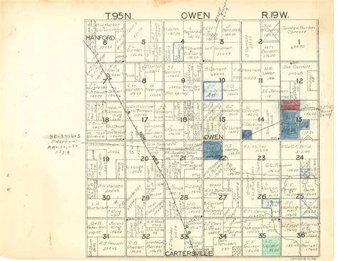 Plat Maps Cerro Gordo County Iagenweb