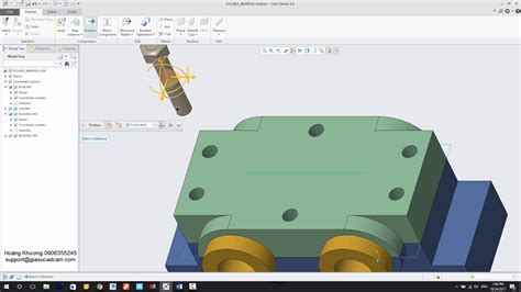 Bài 10 Hướng Dẫn Sử Dụng Creo Direct Tạo Mô Hình Lắp Assembly Youtube