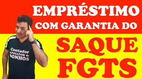 Fgts Liberado Empr Stimo Garantia Do Fgts Youtube