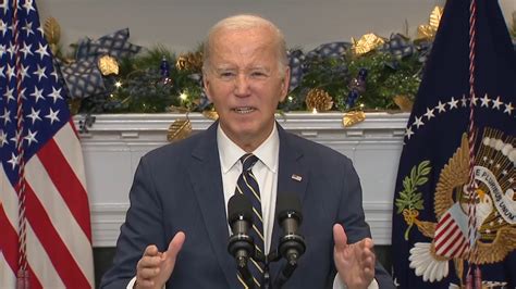 Biden Blames Trump Tells Congress To Show Some Spine As Border