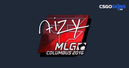 Sticker Aizy Foil MLG Columbus 2016 CSGOSKINS GG