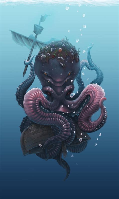 Kraken By Ehioe On Deviantart