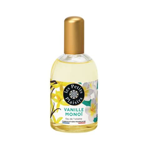 Parfum Eau de toilette senteur Vanille Monoï LES PETITS PLAISIRS le