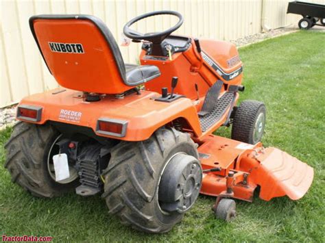 Kubota G2000 Specs Engine Transmission Dimensions