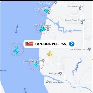 Shipping route near Tanjung Pelepas. | Download Scientific Diagram