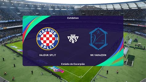 HNK Hajduk Split vs NK Varaždin 08 10 2022 HNL PES 2021 YouTube