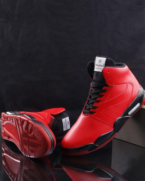 Buy Men's Red Casual Shoes Online in India at Bewakoof