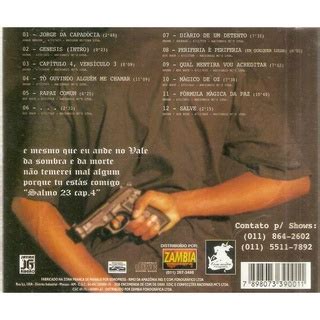 Cd Racionais Mc S Sobrevivendo No Inferno Shopee Brasil