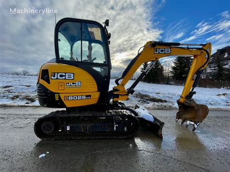 JCB 8026 CTS mini excavator for sale Poland Chełmiec DN33786