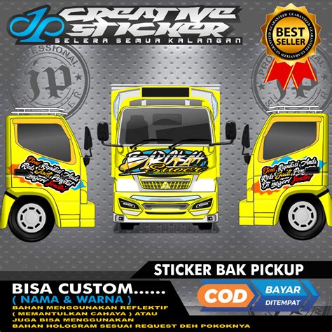 Jual Sticker Cutting Kabin Full Truck Canter Giga Umplung Ragasa Dll