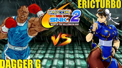 Capcom Vs Snk Erictrubo Vs Dagger Cvs Youtube