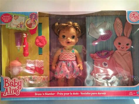 Hasbro Baby Alive Dress N Slumber Bear Doll Blonde Amazon In Toys