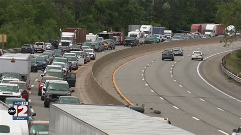 Northbound I 75 Reopens In Flint After A Tanker Overturned Youtube