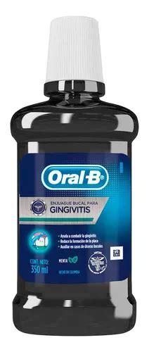 Enjuague Bucal Oral B Para Gingivitis Sabor Menta De 350ml MercadoLibre