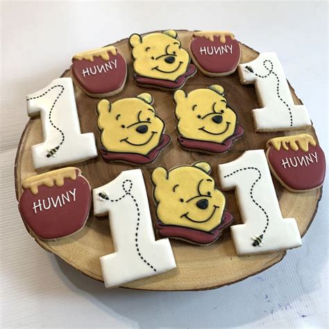 Winnie The Pooh Birthday Cookies Winnie The Pooh Birthday Winnie The