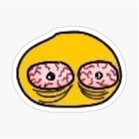 Sleep Deprived Emoji Sticker Sticker For Sale By Jos W Redbubble