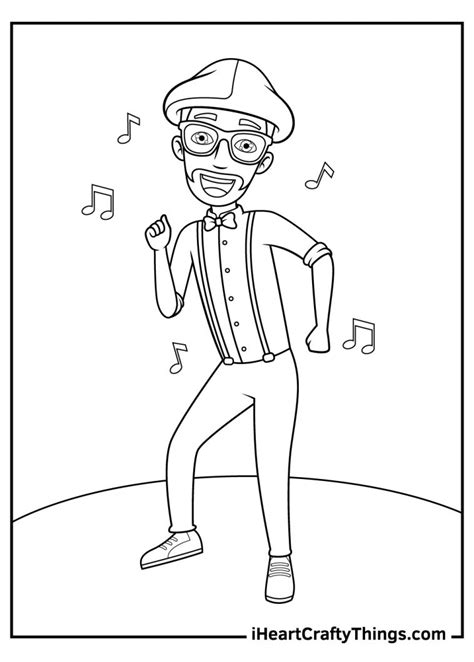 Blippi Printable Coloring Pages