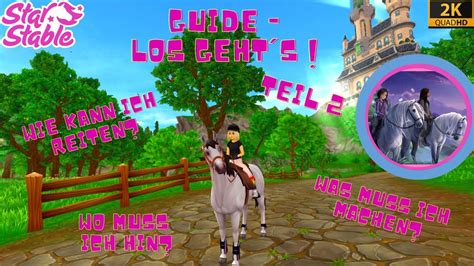 SSO Tutorial Guide Star Stable Von Anfang An Teil2 Start