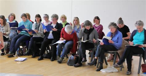 Rehearsing For The May Concert Wicklow Choral Society