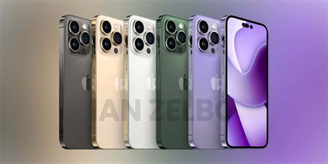 This iPhone 14 color lineup has us hyped for Apple's event