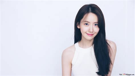 Cute Smiling Yoona From Girls Generation Kpop Band 4k Wallpaper