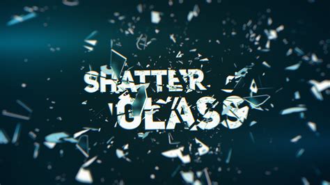 339 Glass Shatter Titles For After Effects EnzeeFX